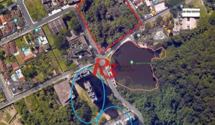 Terreno à venda, 12218 m² por R$ 12.000.000,00 - Morro de Nova Cintra - Santos/SP