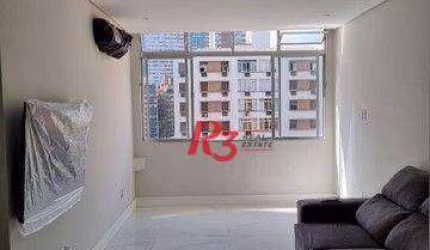 Apartamento 2 dormitórios, 2 suítes no bairro Boqueirão, Santos-SP.