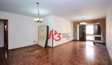 Apartamento com 3 dormitórios à venda, 133 m² por R$ 1.350.000,00 - Gonzaga - Santos/SP