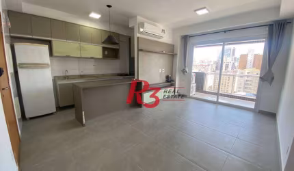Apartamento, 71 m² - venda por R$ 1.325.000,00 ou aluguel por R$ 6.800,00/mês - Gonzaga - Santos/SP