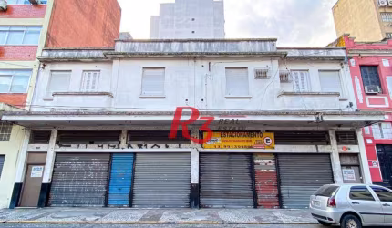 Loja para alugar, 430 m² por R$ 6.000,00/mês - Centro - Santos/SP