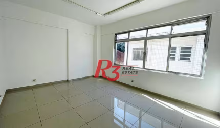 Sala para alugar, 48 m² por R$ 2.900,00/mês - Boqueirão - Santos/SP