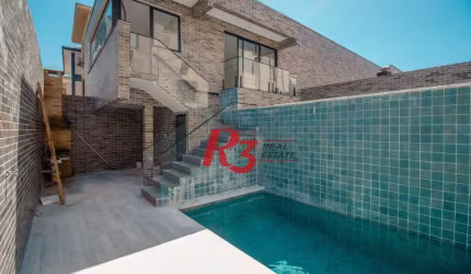Casa à venda, 236 m² por R$ 2.200.000,00 - Embaré - Santos/SP