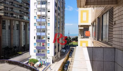 Apartamento com 3 dormitórios à venda, 100 m² por R$ 725.000 - Pompéia - Santos/SP