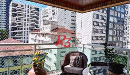 Apartamento à venda, 200 m² por R$ 1.820.000,00 - Gonzaga - Santos/SP