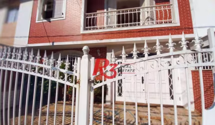 Sobrado à venda, 131 m² por R$ 1.100.000,00 - Boqueirão - Santos/SP