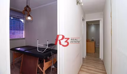 Sala para alugar, 30 m² por R$ 2.500,00/mês - Gonzaga - Santos/SP