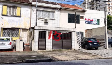 Sobrado com 2 dormitórios, 100 m² - venda por R$ 1.000.000,00 ou aluguel por R$ 7.485,00/mês - Embaré - Santos/SP