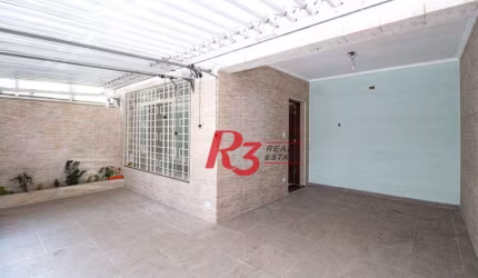 Casa com 3 dormitórios à venda, 110 m² por R$ 870.000,00 - Encruzilhada - Santos/SP