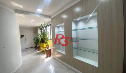 Cobertura à venda, 266 m² por R$ 715.000,00 - Centro - São Vicente/SP