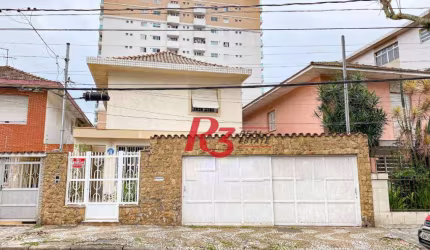 Sobrado para alugar, 310 m² por R$ 14.999,67/mês - Aparecida - Santos/SP