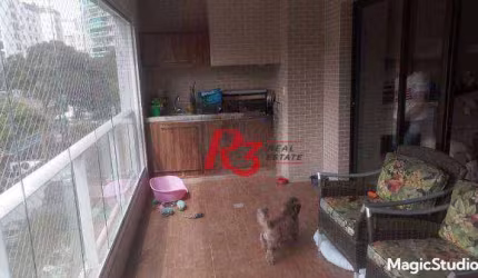 Apartamento Garden à venda, 141 m² por R$ 2.450.000,00 - Gonzaga - Santos/SP