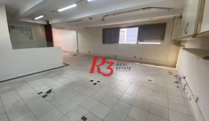 Sala à venda, 130 m² por R$ 300.000,00 - Centro - Santos/SP