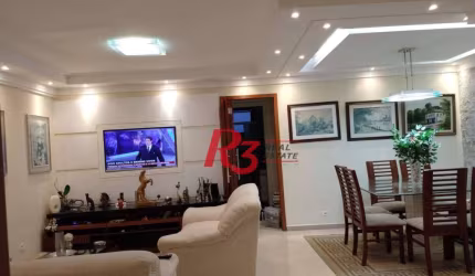 Apartamento com 3 dormitórios à venda, 100 m² por R$ 670.000,00 - Itararé - São Vicente/SP