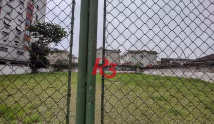 Terreno à venda, 360 m² por R$ 1.590.000,00 - Macuco - Santos/SP