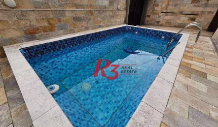 Casa com 3 dormitórios à venda, 185 m² por R$ 1.300.000,00 - Embaré - Santos/SP