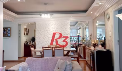Apartamento à venda, 106 m² por R$ 850.000,00 - Pompéia - Santos/SP