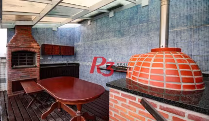 Cobertura com 5 dormitórios, 400 m² - venda por R$ 2.250.000,00 ou aluguel por R$ 14.900,00/mês - Embaré - Santos/SP