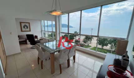 Apartamento para alugar, 240 m² por R$ 9.500,16/mês - Boqueirão - Santos/SP