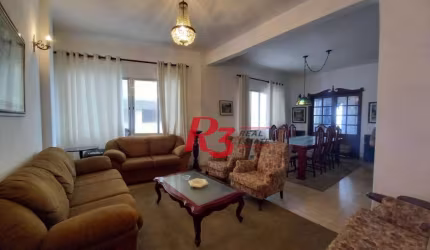 Apartamento com 3 dormitórios à venda, 160 m² por R$ 1.300.000,00 - Aparecida - Santos/SP
