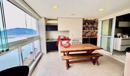 Apartamento à venda, 189 m² por R$ 2.553.000,00 - Ponta da Praia - Santos/SP