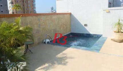 Cobertura com 3 dormitórios à venda, 258 m² por R$ 1.699.000,00 - Gonzaga - Santos/SP