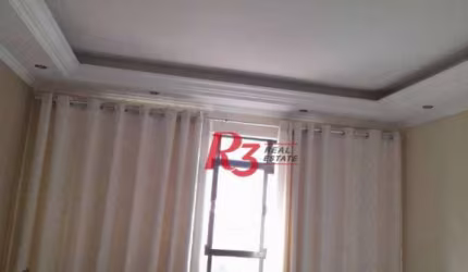 Apartamento com 2 dormitórios à venda, 87 m² por R$ 550.000,00 - Embaré - Santos/SP