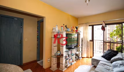 Apartamento para alugar, 55 m² por R$ 3.000,00/mês - Boqueirão - Santos/SP