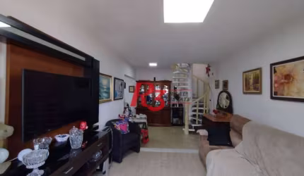 Cobertura à venda, 223 m² por R$ 1.260.000,00 - Aparecida - Santos/SP