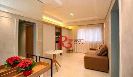 Apartamento à venda, 56 m² por R$ 602.080,00 - Aparecida - Santos/SP