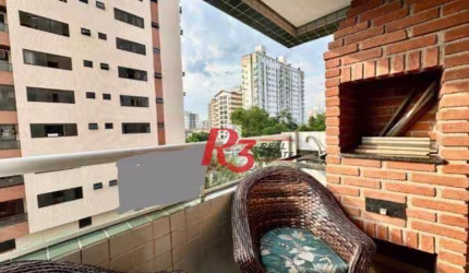 Apartamento à venda, 78 m² por R$ 692.000,00 - Aparecida - Santos/SP
