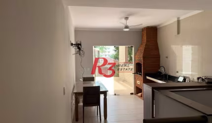 Casa com 3 dormitórios à venda, 200 m² por R$ 1.225.000,00 - Boqueirão - Santos/SP