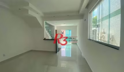 Casa à venda, 118 m² por R$ 1.100.000,00 - Campo Grande - Santos/SP