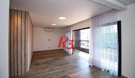 Apartamento com 3 dormitórios, 190 m² - venda por R$ 1.800.000,00 ou aluguel por R$ 8.500,00/mês - Ponta da Praia - Santos/SP