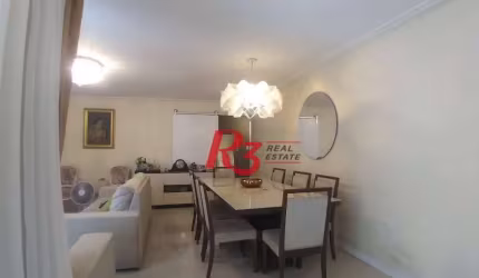 Apartamento à venda, 159 m² por R$ 750.000,00 - Gonzaga - Santos/SP