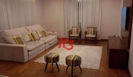 Apartamento à venda, 234 m² por R$ 3.392.000,00 - Embaré - Santos/SP