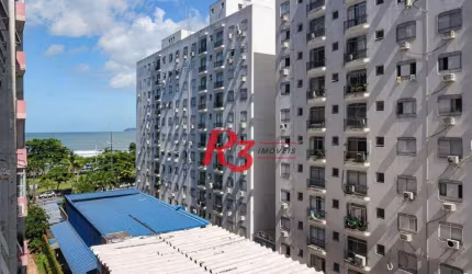 Apartamento com 1 quartro à venda, 37 m² por R$ 380.000 - Embaré - Santos/SP