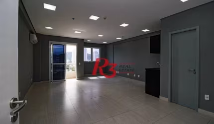Sala para alugar, 42 m² por R$ 3.600,02 - Vila Matias - Santos/SP