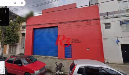Galpão para alugar, 340 m² por R$ 15.000,00/mês - Vila Nova - Santos/SP