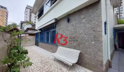 Excelente sobrado com 3 dormitórios à venda, 149 m² por R$ 1.500.000 - Ponta da Praia - Santos/SP