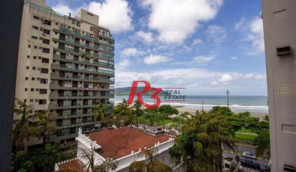 Apartamento com 3 dormitórios à venda, 124 m² por R$ 1.350.000,00 - Boqueirão - Santos/SP