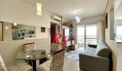 Apartamento à venda, 59 m² por R$ 580.000,00 - Vila Matias - Santos/SP