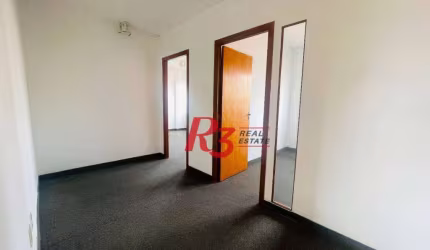 Sala para alugar, 60 m² por R$ 2.700,00/mês - Embaré - Santos/SP