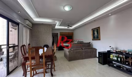 Apartamento à venda, 135 m² por R$ 950.000,00 - Marapé - Santos/SP