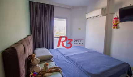 Apartamento com 2 dormitórios à venda, 87 m² por R$ 520.000,00 - Canto do Forte - Praia Grande/SP