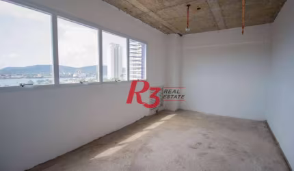 Sala à venda, 35 m² por R$ 332.690,00 - Ponta da Praia - Santos/SP