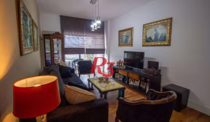 Apartamento com 3 dormitórios à venda, 124 m² por R$ 1.200.000,00 - Boqueirão - Santos/SP