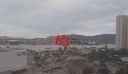 Sala para alugar, 37 m² por R$ 3.200,00/mês - Ponta da Praia - Santos/SP