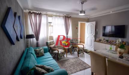 Apartamento à venda, 92 m² por R$ 254.400,00 - Vila São Jorge - Santos/SP