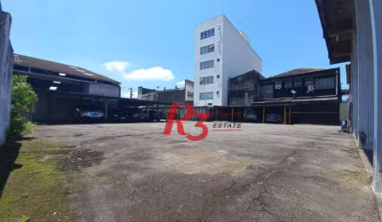 Terreno à venda, 1500 m² por R$ 4.500.000,00 - Centro - Santos/SP